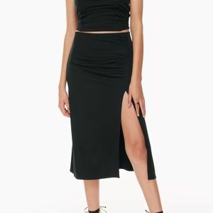 Aritzia Wilfred Vespa Skirt S Black
